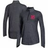 Women's Champion Black Nebraska Huskers Field Day Quarter-Zip Jacket -Champion shop unnamed file 8908