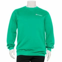 Big & Tall Champion® Powerblend Fleece Sweatshirt Black -Champion shop unnamed file 891