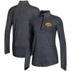 Women's Champion Black Iowa Hawkeyes Field Day Quarter-Zip Jacket -Champion shop unnamed file 8912