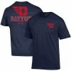 Men's Champion Navy Dayton Flyers Stack 2-Hit T-Shirt -Champion shop unnamed file 8920