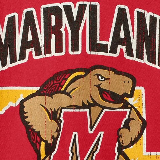 Youth Champion Red Maryland Terrapins Strong Mascot T-Shirt 5 Youth Champion Red Maryland Terrapins Strong Mascot T-Shirt - Image 3