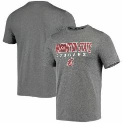 Men's Champion Gray Washington State Cougars Stack T-Shirt -Champion shop unnamed file 8977