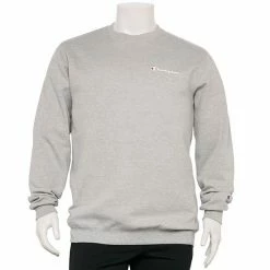 Big & Tall Champion® Powerblend Fleece Sweatshirt Black -Champion shop unnamed file 898