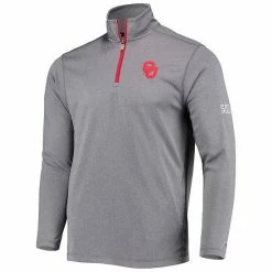 Men's Champion Gray Oklahoma Sooners Victory Quarter-Zip Jacket -Champion shop unnamed file 9019