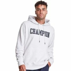 Men's Champion® Graphic Powerblend Fleece Hoodie Black -Champion shop unnamed file 902