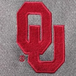 Men's Champion Gray Oklahoma Sooners Victory Quarter-Zip Jacket -Champion shop unnamed file 9021