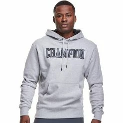 Men's Champion® Graphic Powerblend Fleece Hoodie Black -Champion shop unnamed file 903