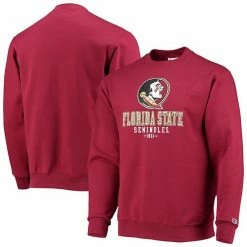 Men's Champion Garnet Florida State Seminoles Team Stack Powerblend Pullover Sweatshirt 3 Men's Champion Garnet Florida State Seminoles Team Stack Powerblend Pullover Sweatshirt -Champion shop unnamed file 9031