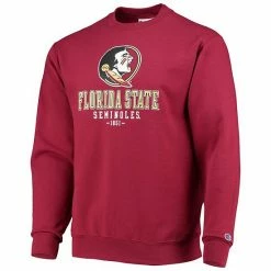 Men's Champion Garnet Florida State Seminoles Team Stack Powerblend Pullover Sweatshirt 4 Men's Champion Garnet Florida State Seminoles Team Stack Powerblend Pullover Sweatshirt -Champion shop unnamed file 9032