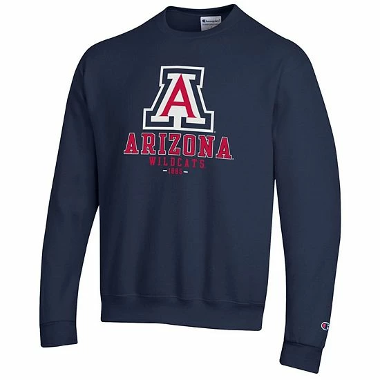 Men's Champion Navy Arizona Wildcats Team Stack Powerblend Pullover Sweatshirt Men's Champion Navy Arizona Wildcats Team Stack Powerblend Pullover Sweatshirt -Champion shop unnamed file 9036