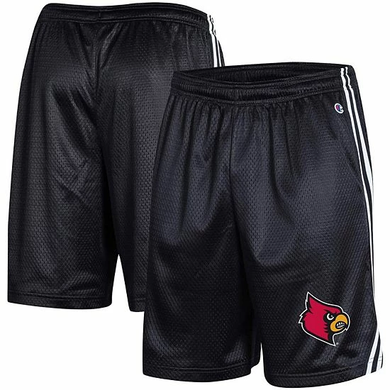 Men's Champion Black Louisville Cardinals Team Lacrosse Shorts Men's Champion Black Louisville Cardinals Team Lacrosse Shorts -Champion shop unnamed file 9065