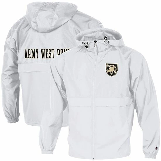 Men's Champion White Army Black Knights Team Lightweight Full-Zip Jacket Men's Champion White Army Black Knights Team Lightweight Full-Zip Jacket -Champion shop unnamed file 9070