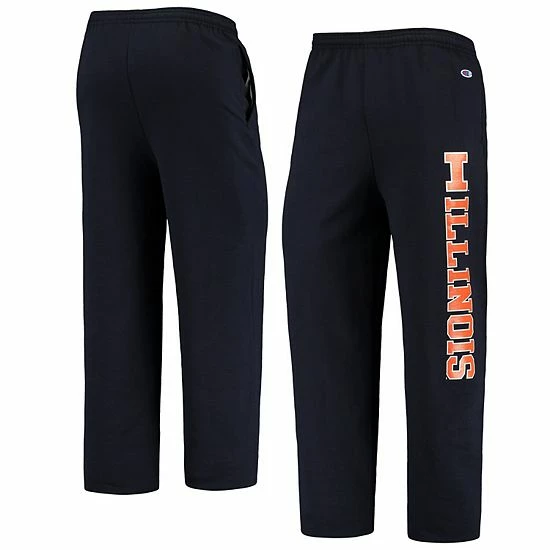 Men's Champion Navy Illinois Fighting Illini Powerblend Pants Men's Champion Navy Illinois Fighting Illini Powerblend Pants -Champion shop unnamed file 9092