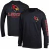 Men's Champion Black Illinois State Redbirds Team Stack Long Sleeve T-Shirt 1 Men's Champion Black Illinois State Redbirds Team Stack Long Sleeve T-Shirt -Champion shop unnamed file 9100