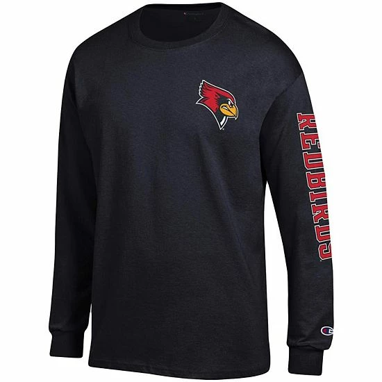 Men's Champion Black Illinois State Redbirds Team Stack Long Sleeve T-Shirt Men's Champion Black Illinois State Redbirds Team Stack Long Sleeve T-Shirt -Champion shop unnamed file 9102