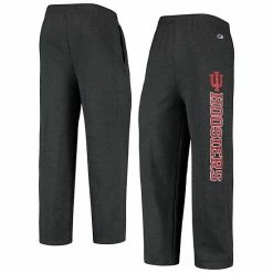 Men's Champion Heathered Charcoal Indiana Hoosiers Team Powerblend Pants