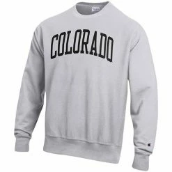 Men's Champion Heathered Gray Colorado Buffaloes Arch Reverse Weave Pullover Sweatshirt 4 Men's Champion Heathered Gray Colorado Buffaloes Arch Reverse Weave Pullover Sweatshirt -Champion shop unnamed file 9113