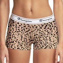 Women's Champion® Stretch Boyshort Panty CH49AS Grey White Logo Print 9 Women's Champion® Stretch Boyshort Panty CH49AS Grey White Logo Print -Champion shop unnamed file 912