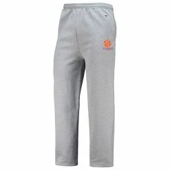 Men's Champion Heathered Gray Clemson Tigers Powerblend Pants 4 Men's Champion Heathered Gray Clemson Tigers Powerblend Pants -Champion shop unnamed file 9162