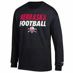 Men's Champion Black Nebraska Huskers Game Ready Football Long Sleeve T-Shirt 4 Men's Champion Black Nebraska Huskers Game Ready Football Long Sleeve T-Shirt -Champion shop unnamed file 9167