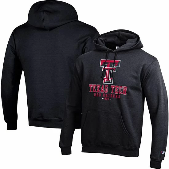 Men's Champion Black Texas Tech Red Raiders Team Stack Powerblend Pullover Hoodie Men's Champion Black Texas Tech Red Raiders Team Stack Powerblend Pullover Hoodie -Champion shop unnamed file 9219