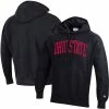 Men's Champion Black Ohio State Buckeyes Team Arch Reverse Weave Pullover Hoodie 2 Men's Champion Black Ohio State Buckeyes Team Arch Reverse Weave Pullover Hoodie -Champion shop unnamed file 9293