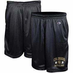 Men's Champion Black Colorado Buffaloes Classic Shorts