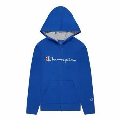 Kids 7-20 Champion® Script Full-Zip Hoodie Oxford Heather 6 Kids 7-20 Champion® Script Full-Zip Hoodie Oxford Heather -Champion shop unnamed file 937