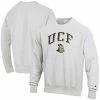 Men's Champion Gray UCF Knights Arch Over Logo Reverse Weave Pullover Sweatshirt -Champion shop unnamed file 9529