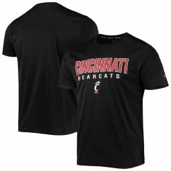 Men's Champion Black Cincinnati Bearcats Stack T-Shirt -Champion shop unnamed file 9547