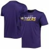 Men's Champion Purple LSU Tigers Slash Stack T-Shirt -Champion shop unnamed file 9550