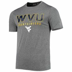 Men's Champion Gray West Virginia Mountaineers Stack T-Shirt 4 Men's Champion Gray West Virginia Mountaineers Stack T-Shirt -Champion shop unnamed file 9559