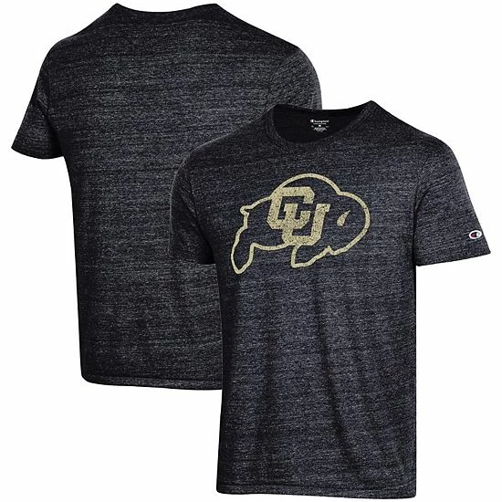 Men's Champion Heathered Black Colorado Buffaloes Vault Logo Tri-Blend T-Shirt Men's Champion Heathered Black Colorado Buffaloes Vault Logo Tri-Blend T-Shirt -Champion shop unnamed file 9600