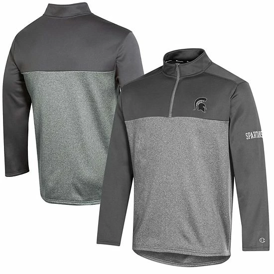 Men's Champion Green Michigan State Spartans Gameday Quarter-Zip Jacket Men's Champion Green Michigan State Spartans Gameday Quarter-Zip Jacket -Champion shop unnamed file 9632