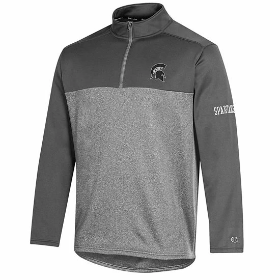 Men's Champion Green Michigan State Spartans Gameday Quarter-Zip Jacket Men's Champion Green Michigan State Spartans Gameday Quarter-Zip Jacket -Champion shop unnamed file 9633
