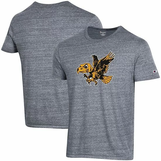 Men's Champion Heathered Gray Iowa Hawkeyes Vault Logo Tri-Blend T-Shirt Men's Champion Heathered Gray Iowa Hawkeyes Vault Logo Tri-Blend T-Shirt -Champion shop unnamed file 9682
