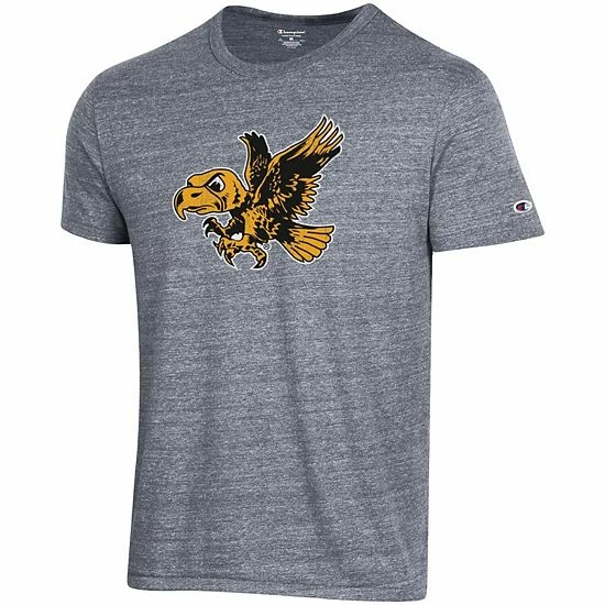 Men's Champion Heathered Gray Iowa Hawkeyes Vault Logo Tri-Blend T-Shirt Men's Champion Heathered Gray Iowa Hawkeyes Vault Logo Tri-Blend T-Shirt -Champion shop unnamed file 9684