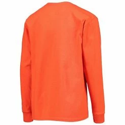 Youth Champion Orange Clemson Tigers Basketball Long Sleeve T-Shirt -Champion shop unnamed file 9704
