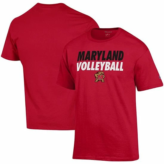 Men's Champion Red Maryland Terrapins Game Ready Volleyball T-Shirt Men's Champion Red Maryland Terrapins Game Ready Volleyball T-Shirt -Champion shop unnamed file 9709