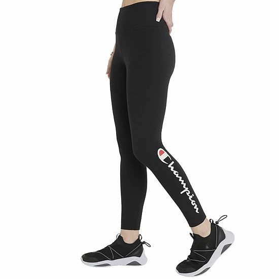 Women's Champion® Authentic High-Waisted 7/8 Leggings Black Women's Champion® Authentic High-Waisted 7/8 Leggings Black -Champion shop unnamed file 971
