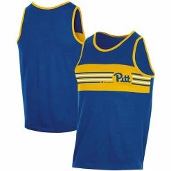 Men's Champion Royal Pitt Panthers Colorblock Tank Top -Champion shop unnamed file 9716