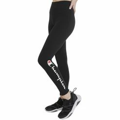 Women's Champion® Authentic High-Waisted 7/8 Leggings Black 5 Women's Champion® Authentic High-Waisted 7/8 Leggings Black -Champion shop unnamed file 972