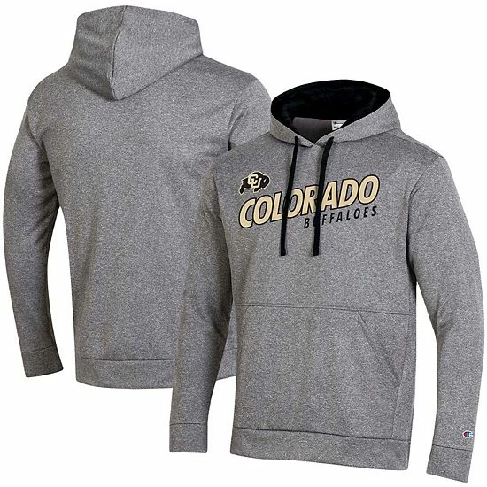 Men's Champion® Heathered Gray Colorado Buffaloes Field Day Fleece Pullover Hoodie Men's Champion® Heathered Gray Colorado Buffaloes Field Day Fleece Pullover Hoodie -Champion shop unnamed file 9731
