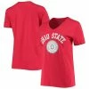 Women's Champion Scarlet Ohio State Buckeyes University College Seal V-Neck T-Shirt 2 Women's Champion Scarlet Ohio State Buckeyes University College Seal V-Neck T-Shirt -Champion shop unnamed file 9734