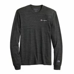 Men's Champion® Powerblend Classic Tee Navy Heather -Champion shop unnamed file 977