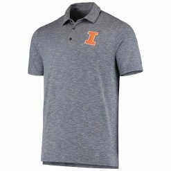 Men's Champion Navy Illinois Fighting Illini Micro Mesh Space-Dye Polo 4 Men's Champion Navy Illinois Fighting Illini Micro Mesh Space-Dye Polo -Champion shop unnamed file 9778