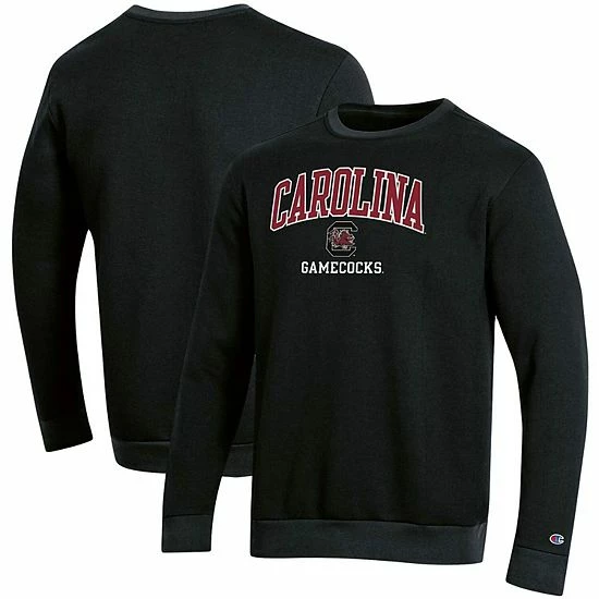 Men's Champion Black South Carolina Gamecocks Arch Over Logo Applique Pullover Sweatshirt Men's Champion Black South Carolina Gamecocks Arch Over Logo Applique Pullover Sweatshirt -Champion shop unnamed file 9781