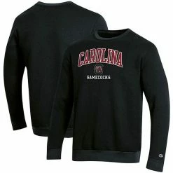 Men's Champion Black South Carolina Gamecocks Arch Over Logo Applique Pullover Sweatshirt 3 Men's Champion Black South Carolina Gamecocks Arch Over Logo Applique Pullover Sweatshirt -Champion shop unnamed file 9782