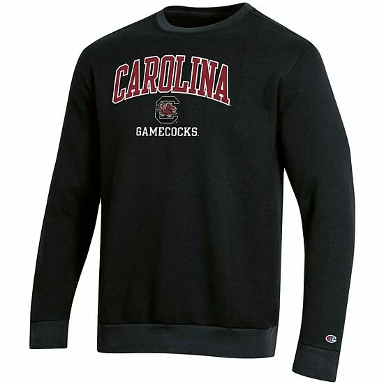 Men's Champion Black South Carolina Gamecocks Arch Over Logo Applique Pullover Sweatshirt Men's Champion Black South Carolina Gamecocks Arch Over Logo Applique Pullover Sweatshirt -Champion shop unnamed file 9783