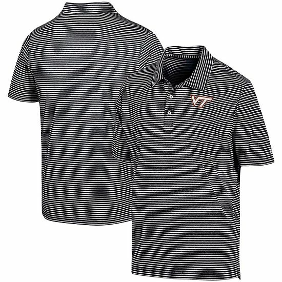 Men's Champion Black Virginia Tech Hokies Stadium Stripe Polo Men's Champion Black Virginia Tech Hokies Stadium Stripe Polo -Champion shop unnamed file 9797